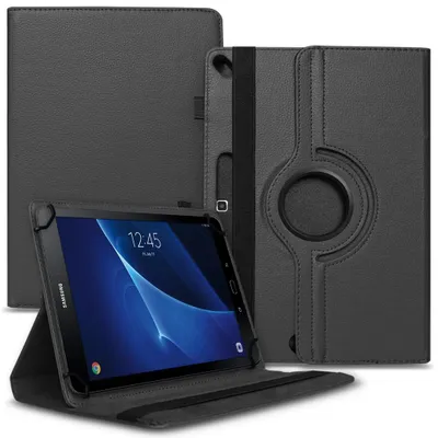 Produktbild von Schutzhülle für Samsung Galaxy Tab A6 10.1 2016 Tasche Hülle Tablet Cover CaseFarben:Schwarz
