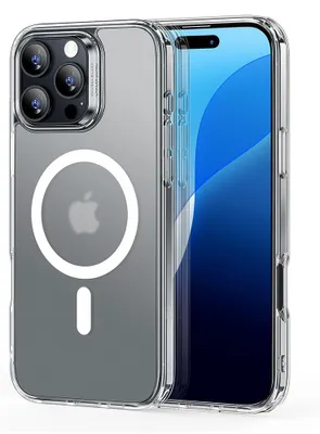 Produktbild von ESR Classic Hybrid HaloLock Hülle für iPhone 16 Pro – matt transparent