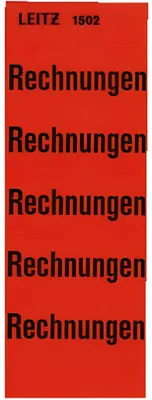 Produktbild von Leitz 15020000, 6 cm, Rot