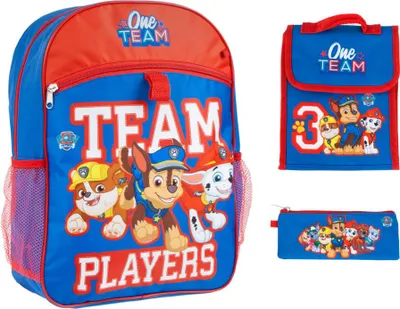 Produktbild von Paw Patrol - Schulrucksack mit Lunchbox und Schlamper Etui