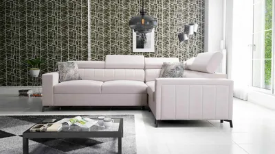 Produktbild von L-förmiges Sofa Eckcouch BALTIC II Farbe wählbar TOP Qulaität