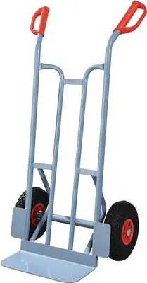 Produktbild von Sackkarre H.1150mm Schaufel-L150xB400mm Luft-Bereifung Trgf.250 kg blau PROMAT