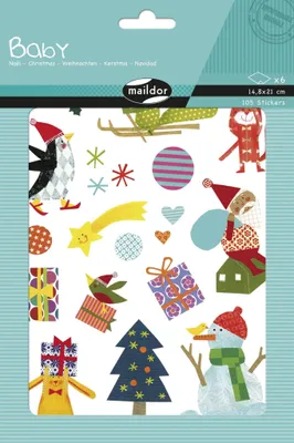 Image de Maildor Baby, 6 feuilles A5 Noël