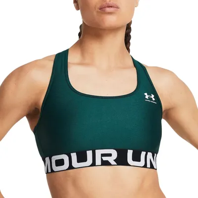 Produktbild von Under Armour HeatGear Mid Branded Sport-BH Damen