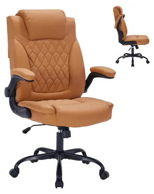 Immagine prodotto di Sedia da ufficio, design ergonomico, regolabile in altezza, marrone