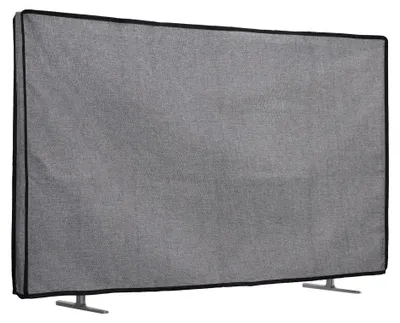 Produktbild von kwmobile 49-50" TV Abdeckung Indoor - Fernseher Hülle Bildschirmschutz Abdeckung - TV Bildschirm Staubschutzhülle - Fernsehabdeckung - Leinen