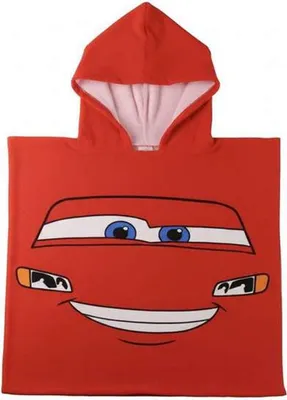 Produktbild von Disney Cars Mikrofaser-Poncho-Strandtuch