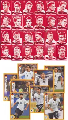 Image de Panini McDonald´s + Coca Cola Sticker Komplett-Set UEFA EURO 2016 FRANCE