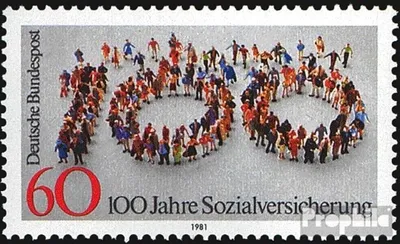 Produktbild von Briefmarken BRD (BR.Deutschland) 1981 Mi 1116 (kompl.Ausg.) FDC 100 Jahre Sozialversicherung
