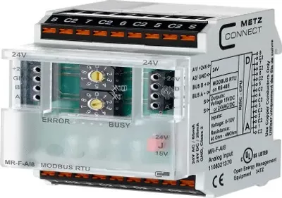 Obrázek produktu pro Metz 1108321370 MR-F-AI8 Modbus RTU