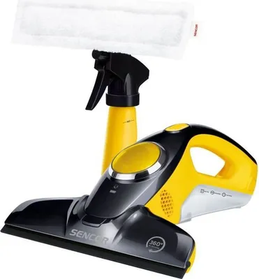 Image de Lave-vitres SENCOR, 200 ml, Autonomie 20 min, Pulvérisateur intégré, SCW-3001YL, Jaune