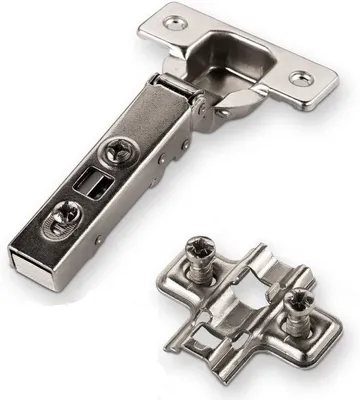 Türscharniere mit Softclose, 30 St., Chrom, 110°
