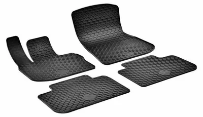 Produktbild von Gumarny Zubri Fußmatten Set Gummi für BMW X3 (G01, F97) Vorne+Hinten