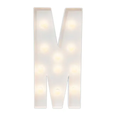 Image de 91,5cm Lettres lumineuses-M Anniversaire Demande en mariage Fête Décoration 2000-3000K