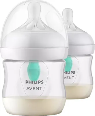 Image de Philips Avent Biberons Natural Response AirFree Valve 125 17 70 Évacuation de l'air
