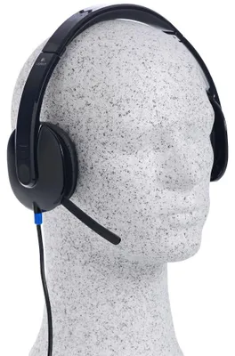 Produktbild von Logitech H540 USB, Kabelgebunden, Büro/Callcenter, 20 - 20000 Hz, 120 g, Kopfhörer, Schwarz