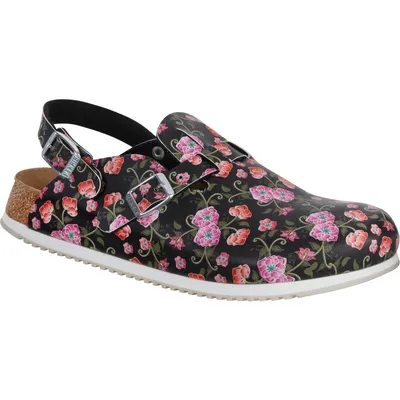 Obrázok produktu pre Birkenstock Kay SL mule Blooming Roses Black úzka šírka veľkosť 38