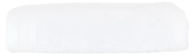 Imagen del producto de Toalla "The One" – Fabricada en algodón orgánico, color liso, modelo LT3556 (talla única) (blanca)