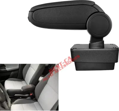 Produktbild von Mittelarmlehne Armlehne KLAPPBAR Textil Schwarz Für Skoda Fabia 3 Mk3 III (2014-2022)
