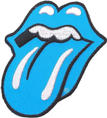 Produktbild von The Rolling Stones - jazyk - náplasť "Classic" RO8699 (jedna veľkosť) (modrá)