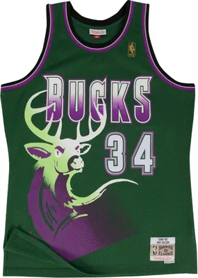 Produktbild von Swingman Mesh Jersey Milwaukee Bucks 1996-97 Ray Allen - XL