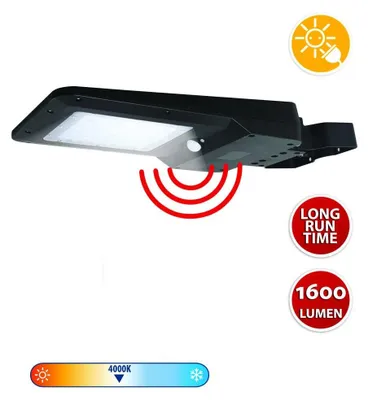 Obrázek produktu pro VELAMP LED reflektor SL373 se solárním nabíjením, detektor pohybu