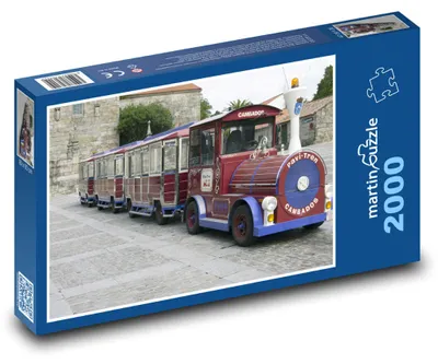 Produktbild von martinpuzzle - Puzzle 2000 Teile - Touristenzug