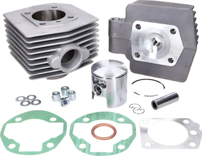 Image de Kit de cylindres Parmakit 6 canaux 72cc 47mm pour MBK 51 Motobecane Mobylette AV7, AV10