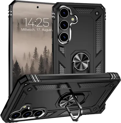 Produktbild von Armor Outdoor Handyhülle für Samsung Galaxy S24 Handy Panzer Case Cover Schutzhülle Farbe: Schwarz
