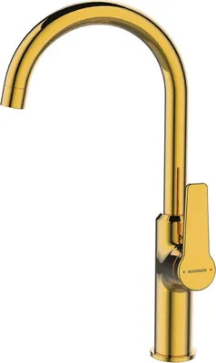 Produktbild von Küchenarmatur Spültischarmatur Gold Armatur Einhebelmischer