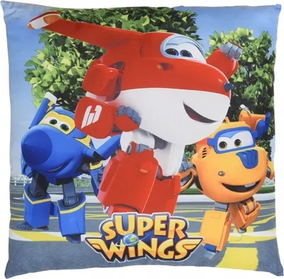 Produktbild von Super Wings Kissen Jett 40 x 40 cm