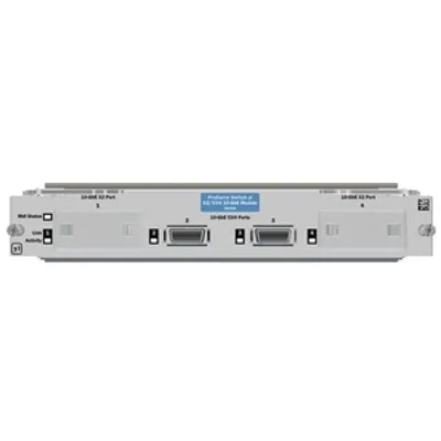 Produktbild von HPE 2-port CX4, 10 Gigabit, 10000 Mbit/s, IEEE 802.3ak, 10GBASE-CX4, ProCurve Switch 3500yl series ProCurve Switch 5400zl series, 0 - 55 °C