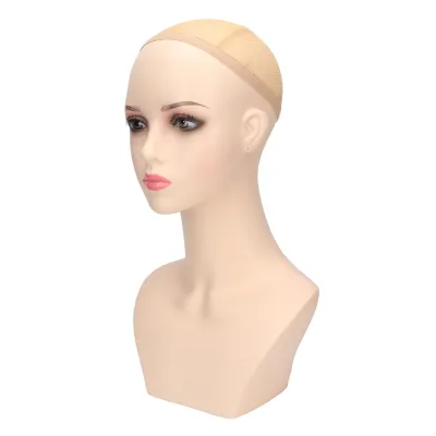 Obrázek produktu pro Žena Manekýna hlava, Manekýna hlava, Žena plešatá hlava model, Žena hlava model, Paruka displej hlava, hlava model