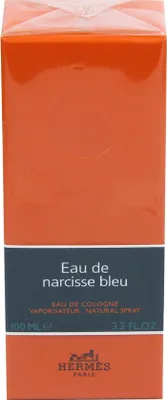 Obrázek produktu pro Hermes Eau De Narcisse Bleu, Unisex, 100 ml, Nedoplnitelná lahvička, Alcohol, Aqua (Water), Parfum (Fragrance), Limonene, Ethylhexyl Methoxycinnamate, Butyl...