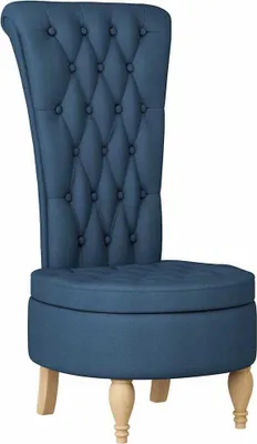 Obrázok produktu pre vidaXL Modré kreslo 56,5 x 70 x 110 cm látka