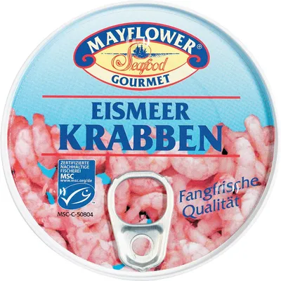 Produktbild von Mayflower Seafood Gourmet Eismeer Krabben Fangfrische Qualität 185g
