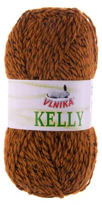 100g Strickgarn Kelly hellbraun