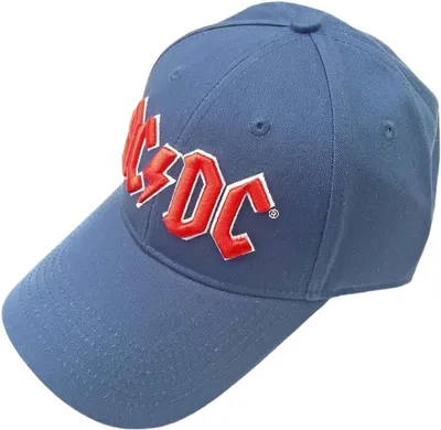 Produktbild von AC/DC Red Logo Deckel Demin Blue UNI