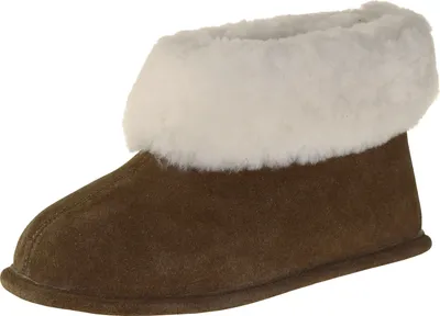 Produktbild von Extra dicke Lammfellschuhe mit Ledersohle in 2 Farben