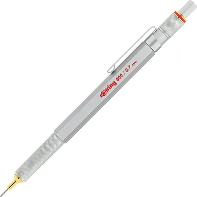 Produktbild von rOtring 800-Druckbleistift | 0,7 mm | Silber