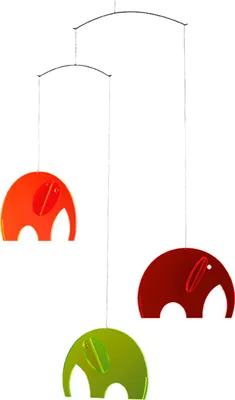 Produktbild von Flensted Mobiles - Olephants, plexi