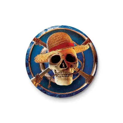 Produktbild von One Piece Emaille Ansteck-Button Straw Hat Logo