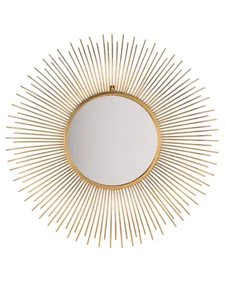 Produktbild von BELIANI Wandspiegel Gold ø 80 cm Rund Mandala Glamour Modern