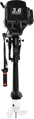 Produktbild von Bootsmotor - Außenbordmotor - Zweitakt 55 cm³ - Leistung 2,6 kW (3,6 PS) - Wassergekühlt - Kupplungssteuerung - Übersetzung 2,08 (27:13)