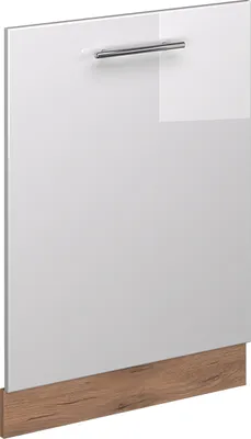 Produktbild von Geschirrspülblende Vicco Fame-Line Weiß Hochglanz 60 cm ohne Arbeitsplatte, Model 54314