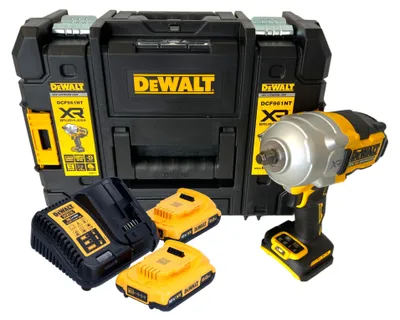 Produktbild von DeWalt DCF 961 D2T Akku Schlagschrauber 18 V 1632 Nm 1/2" Brushless + 2x Akku 2,0 Ah + Ladegerät + TSTAK