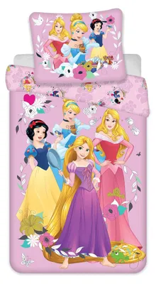 Produktbild von Disney Princess Bettbezug 160 x 200 cm - 70 x 80 cm