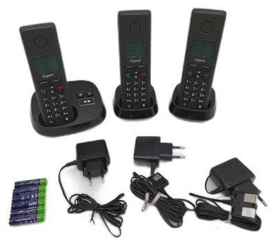Productafbeelding van Gigaset draadloze telefoons, telefoonset, kantoor, Pure 220A Trio, met antwoordapparaat