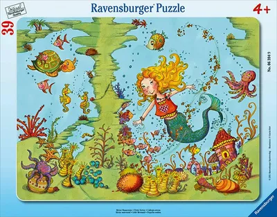 Image de Puzzle à cadre - Petite sirène