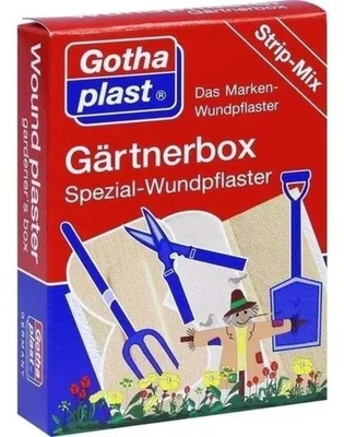 Productafbeelding van Speciaal tegelsysteem Gothaplast, tuinkist, 7-delig.